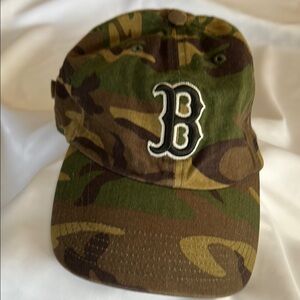 MLB Camouflage Boston Cap